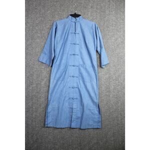 Gump’s San Francisco Vintage Womens 8 Blue Asian Style Jacket Cardigan